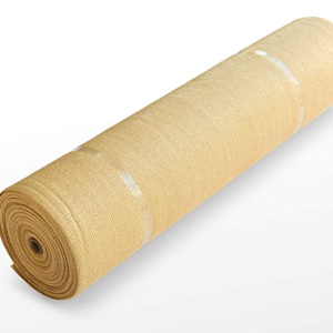 6x20m Beige Heavy-Duty Sun Shade Canvas Fabric Roll