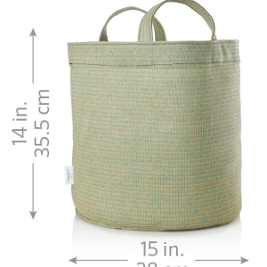 Plant Grow Bags, 10 Gallon, Yellow-Green, 2-Pack