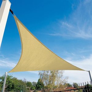 Custom 9'x9'x9' Equilateral Dark Green Sun Shade Sail