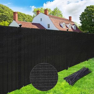 4' x 50' Black Fence, 130g, No Splice, Standard Configuration