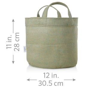 5-Gallon Yellow-Green Plant Grow Bags, 4-Pack