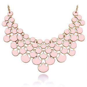 Pink Gold-Plated Necklace
