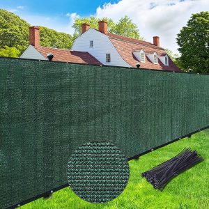 5' x 50' Fence, Dark Green, 130g, No Seams, Standard Configuration