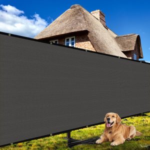 Fence, 5' x 25', Dark Gray, 130g, No Seams, Standard Configuration