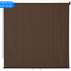 8x8 Roller Blind Mocha Bead Chain