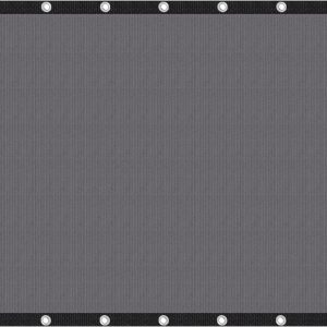8' x 20' Light Gray Garden Net, 160g, Seamless, Standard Configuration