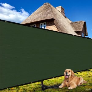8' x 50' Dark Green Fence, 130g, No Splice, Standard Configuration