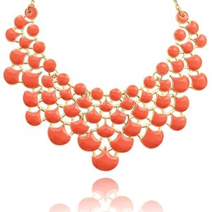 Orange Tango Gold-Plated Necklace