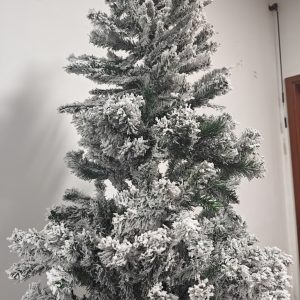 2.1m Christmas Flocked Tree