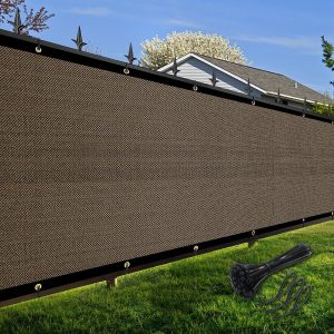 5' x 50' Fence, Brown, 130g, No Splice, Standard Configuration