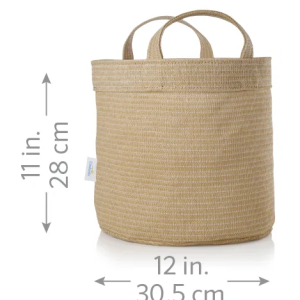 Plant Grow Bags, 5 Gallon, Sand Color, 2-Pack