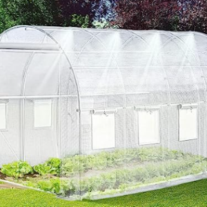 Plant Growing Tent, 20x10x7 ft, White