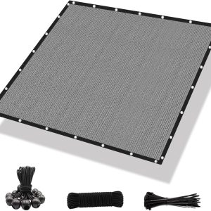 4' x 8' Light Gray Garden Net, 160g, Seamless, Standard Specification