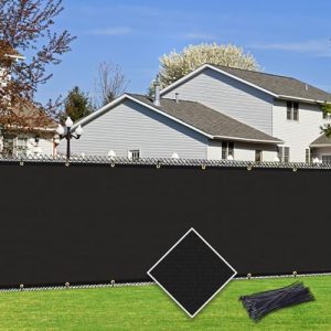 Custom 3'x12' Black Fence