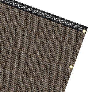 10' x 12' Mocha Agricultural Garden Net - 70% Light Transmission