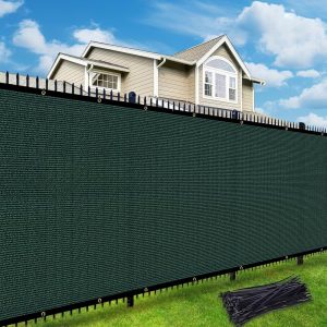 Custom 6'x8' Dark Green Fence