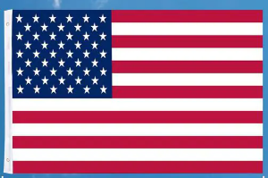 Telescopic Flagpole Accessory American Flag (3' x 5')