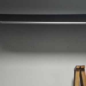 10x8 Inch Roller Shade in Slate Gray with Joystick Control