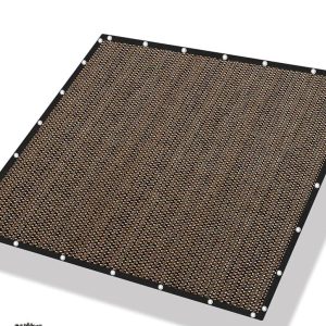 8' x 12' Mocha Agricultural Garden Net - 70% Light Transmission