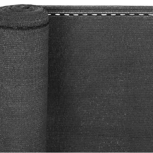 Woven Fence, 4' x 50', Black (No Copper Buckles, No Binding Tape)