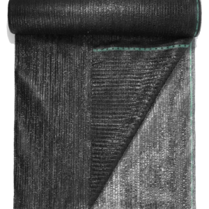 5'10" x 100' Black Agricultural Garden Net - 70% Shading Rate