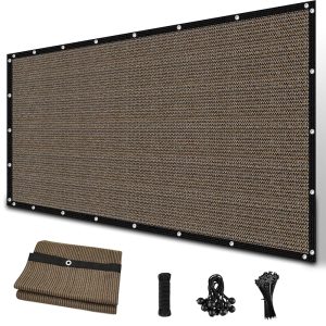 12' x 12' Mocha Garden Net, 160g, Seamless, Standard Configuration