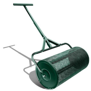 24-Inch Dark Green Roller T-Handle Broadcast Spreader